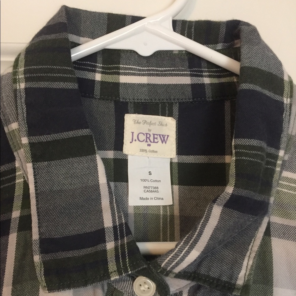 Flannel button down shirt